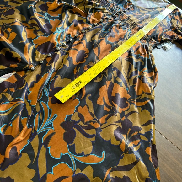 Shyanne hi low button front long sleeve ruffle cuff maxi dress XXL - Picture 9 of 16